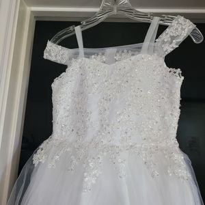 Ivory Flower girl dress